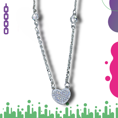 Collar con Dije en Plata 925 N81