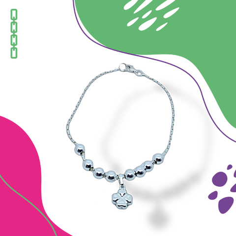 Pulsera con Dijes Plata 925 N24