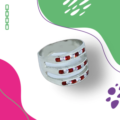 ANILLO plata 925 N114