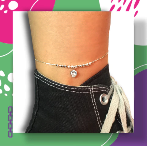 Tobillera de Plata 925 N16