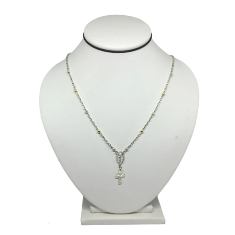 Denario en Plata 925 y oro N1