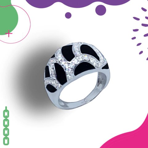 Anillo plata italiana N79