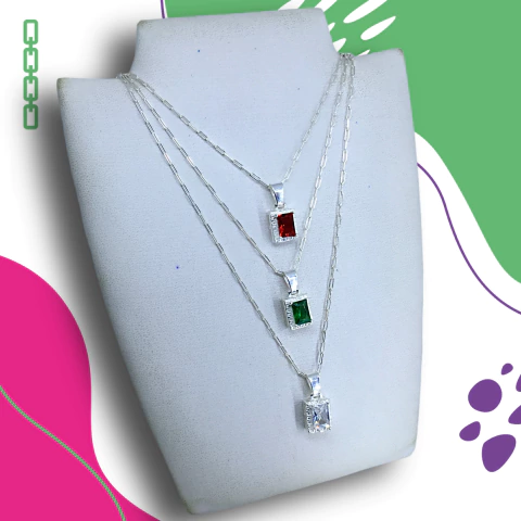 Collar con Dije en Plata 925 N62