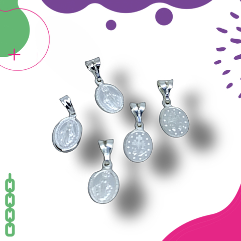 Dije de plata italiana N119