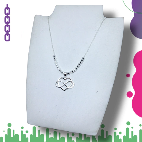 Collar con Dije en Plata 925 N40