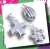 COMBO 30 DIJES ITALIANOS GRANDES DE PLATA - comprar online