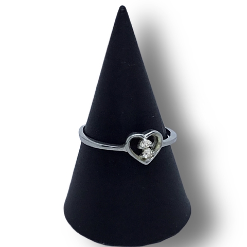 Anillo plata italiana N37