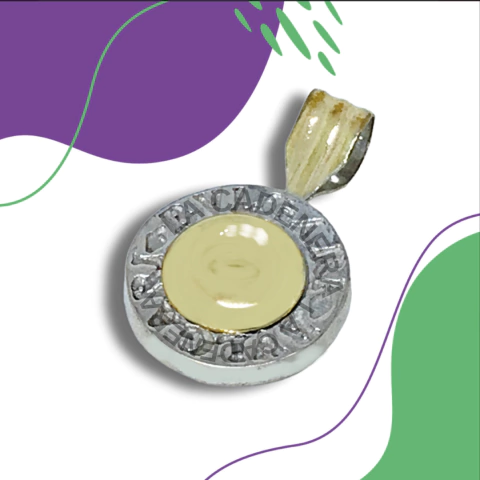 Dije plata y oro D23 en internet