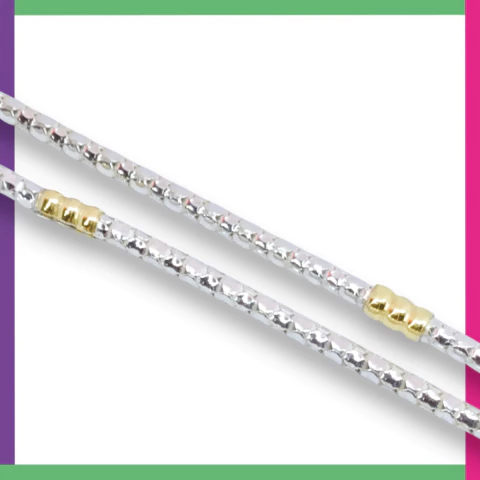 PANAL Collar de Plata y Oro - comprar online