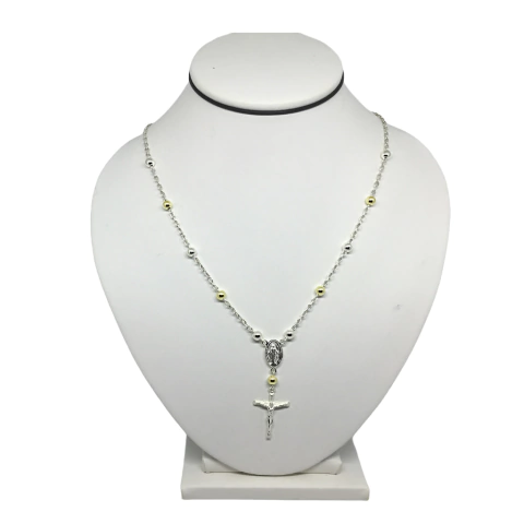 Denario en Plata 925 y oro N2