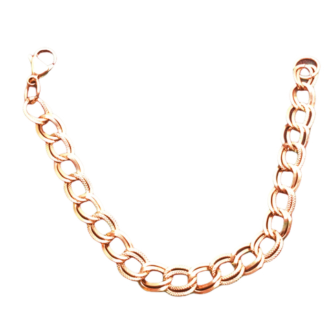 Pulsera de Acero Quirúrgico color Rosé N35