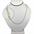 BALI REDONDA Collar de Plata y Oro - comprar online