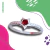 ANILLO plata 925 A555