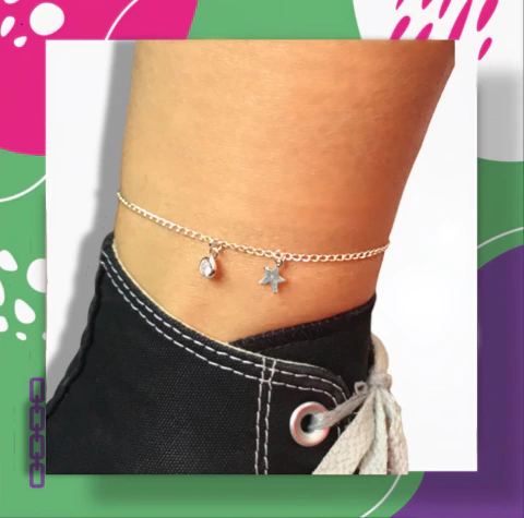 Tobillera de Plata 925 N12