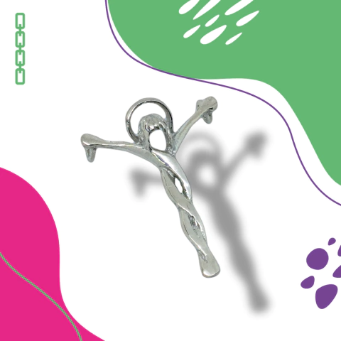 Dije plata 925 N204 CRUZ DALÍ