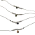 Pulsera con Dijes Plata 925 N26 - La Cadenera Joyas