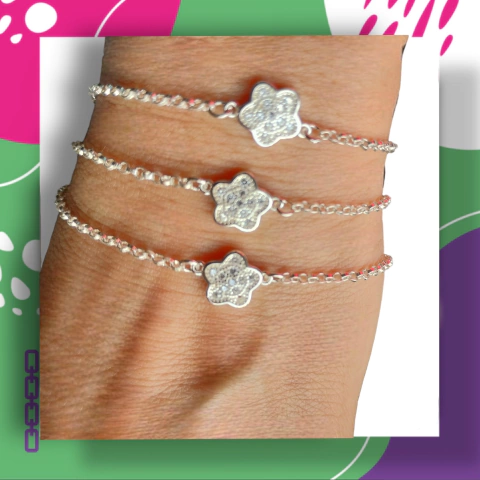 Pulsera con Dijes Plata 925 N68