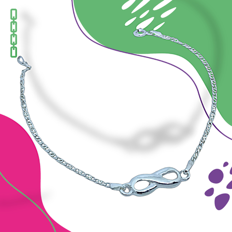 Pulsera con Centro Plata 925 N18