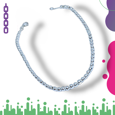 Pulsera de plata 925 BOLITAS 00