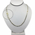 ESPIGA PLANA Collar de Plata y Oro - comprar online