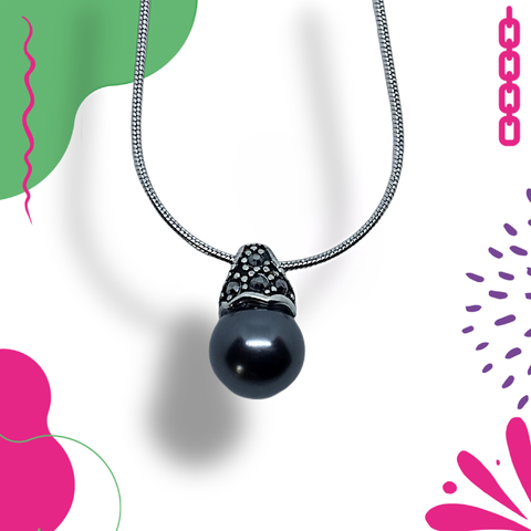 Conjunto collar con dije N14