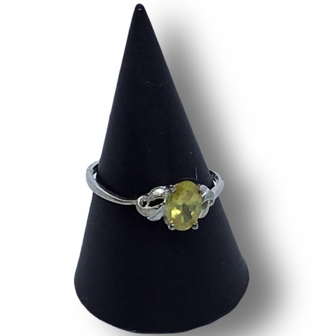 Anillo plata italiana N33