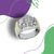 COMBO 25 (ANILLOS DE PLATA 925 y ORO) en internet