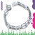 Pulsera Plata 925 ESLABÓN COMBINADO N10 - comprar online