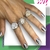 COMBO 28 ANILLOS PESADOS DE PLATA - comprar online