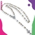 Rosario en Plata italiana 925 N9 - comprar online