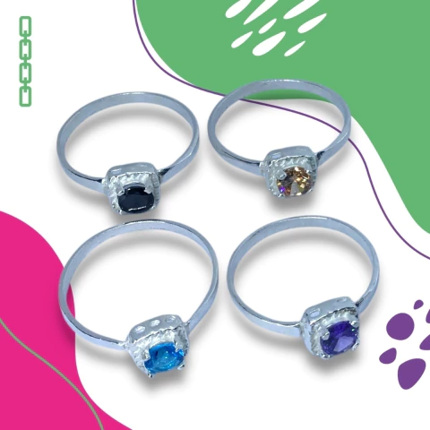 ANILLO plata 925 A537 - comprar online