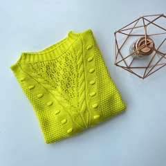 Blusa Tricot Detalhe V Rendado na internet