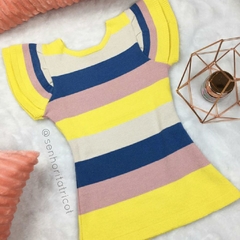 Blusa Listrada Tricot Renata