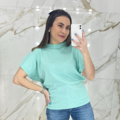 Blusa Tricot Modal Leve Morcego