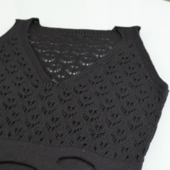 Saída de Praia Vestido Rendada - Senhorita Tricot