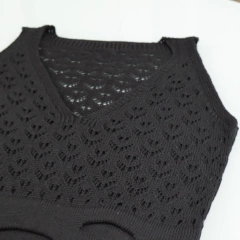Saída de Praia Vestido Rendada - Senhorita Tricot