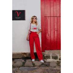 Imagem do T-shirt Cherry Off-white 100% algodão