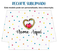 Recorte Sublimado P, M ou G - Alegria de Professora 02 - comprar online