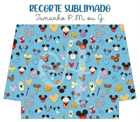 Recorte Sublimado P, M ou G - Magic 03