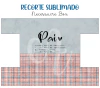Recorte Sublimado Necessaire Box - Pais 07