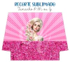 Recorte Sublimado P, M ou G - Boneca Pink 08