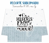 Recorte Sublimado P, M ou G - Pais 09