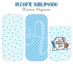 Recorte Sublimado Marca Páginas - Alegria de Professora 09