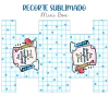 Recorte Sublimado Mini Box - Alegria de Professora 09