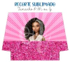 Recorte Sublimado P, M ou G - Boneca Pink 11