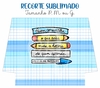 Recorte Sublimado P, M ou G - Alegria de Professora 11