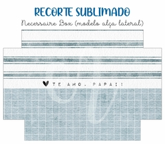 Recorte Sublimado Necessaire Box (modelo alça lateral) - Pais 12