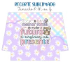 Recorte Sublimado P, M ou G - Professora Candy Color 14