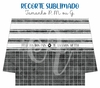 Recorte Sublimado P, M ou G - Pais 15