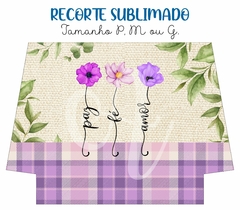 Recorte Sublimado P, M ou G - Três Palavras 03